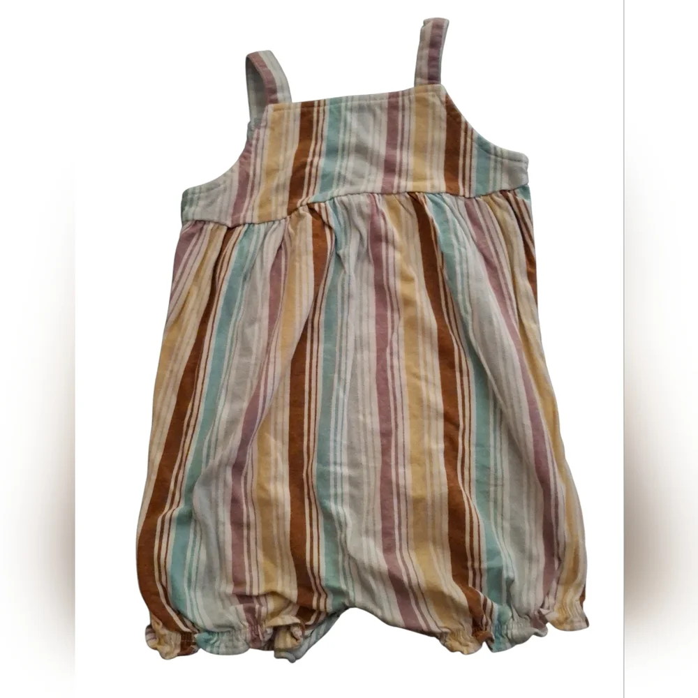 Carter's Pastel Striped Romper